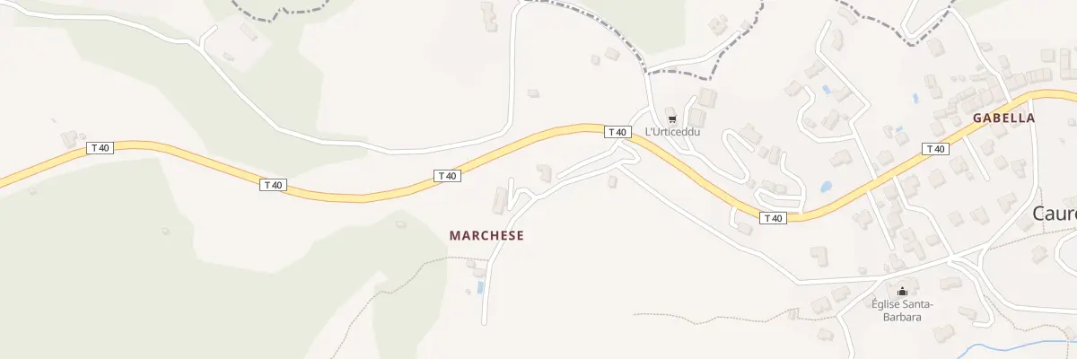 Plan du 5234 Aja Dimuro à Cauro