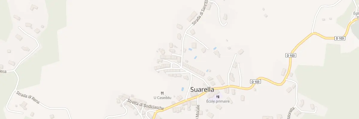 Plan du 5060 Suarella à Eccica-Suarella