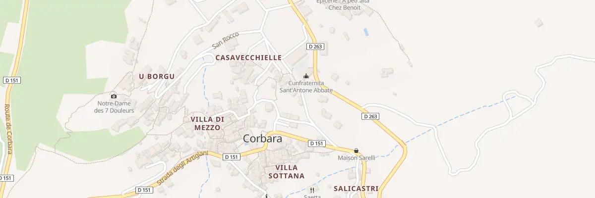 Plan du 5173 Casavecchielle à Corbara