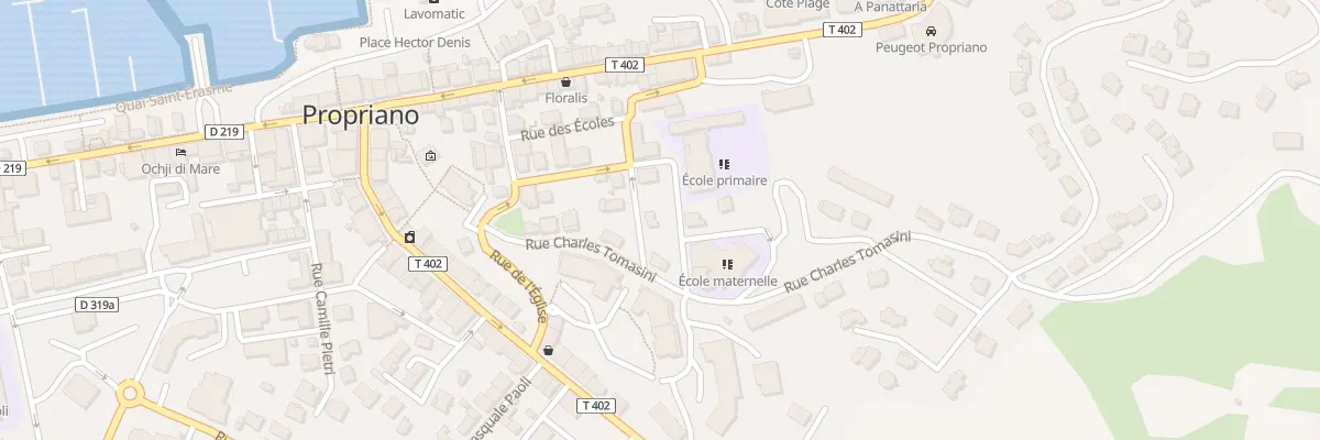 Plan du 2 Rue Martin Joseph Sorba à Propriano