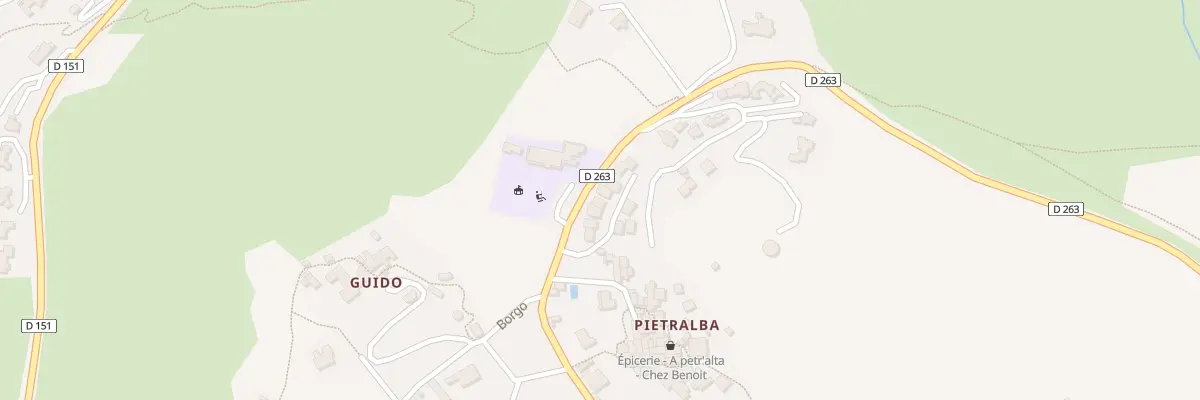 Plan du 5712 Res Les Terrasses de Pietralta à Corbara