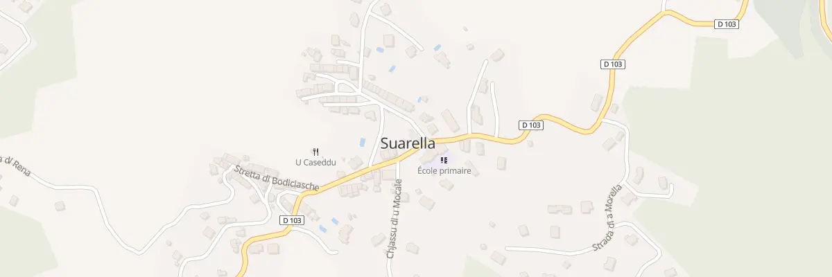 Plan du 5047 Suarella à Eccica-Suarella