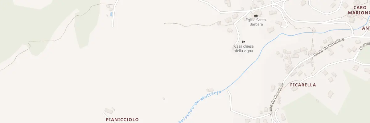 Plan du 5246 Marchese à Cauro