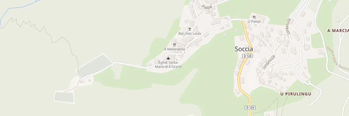 Plan du 5018 Brignone à Soccia