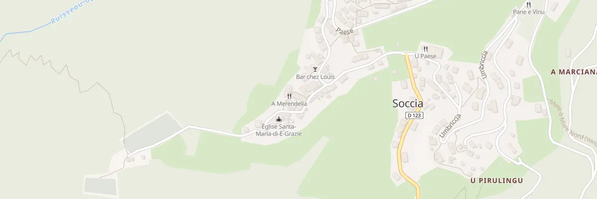Plan du 5027 Piazza A l’Aja à Soccia