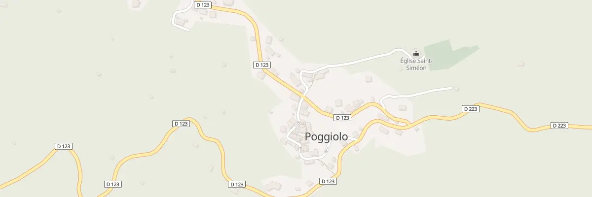 Plan du 5047 Saint Roch à Poggiolo