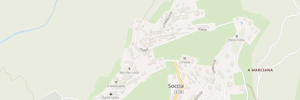 Plan du 5112 Teggia à Soccia