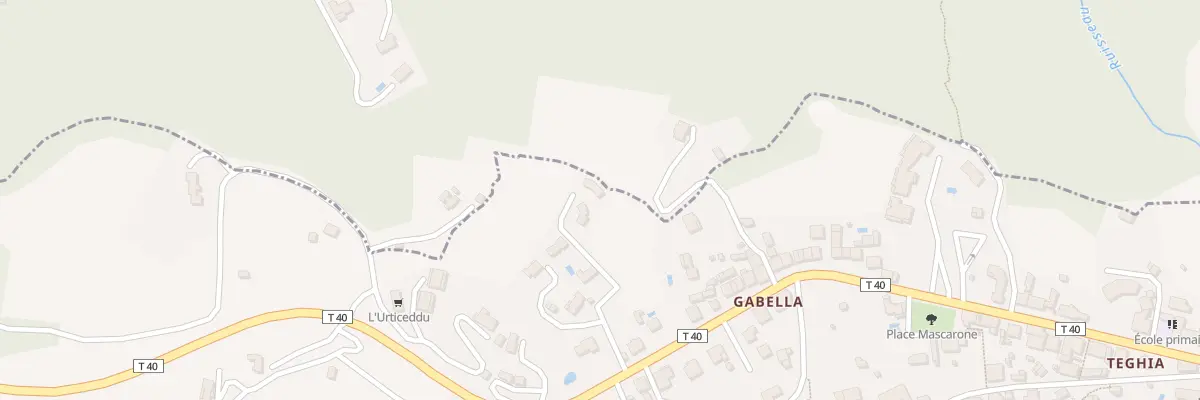 Plan de Mocale à Cauro