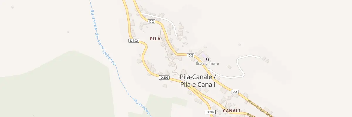 Plan du 5073 Pila à Pila-Canale