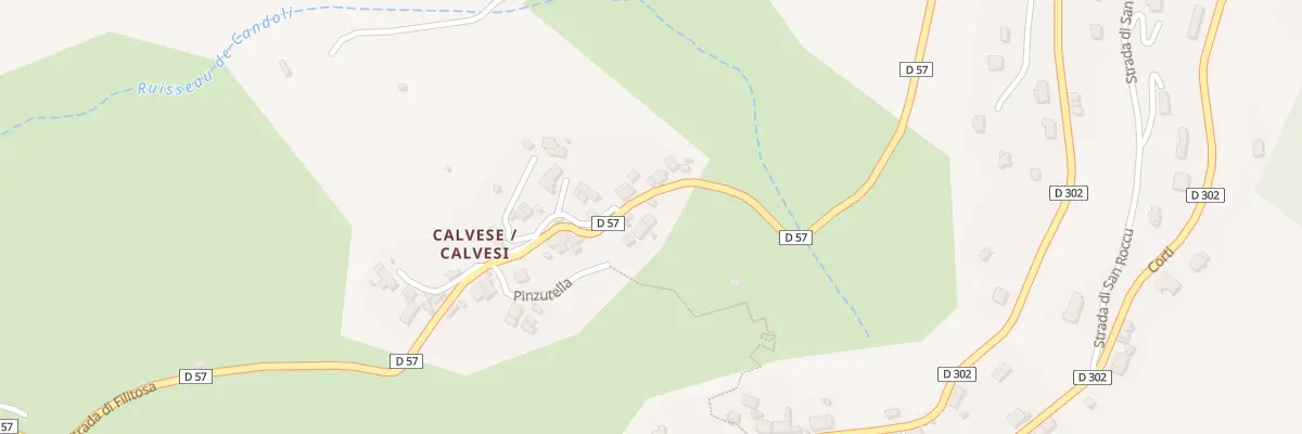 Plan du 5024 Farellacci à Sollacaro