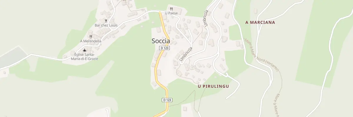 Plan du 5147 Poggiolello à Soccia