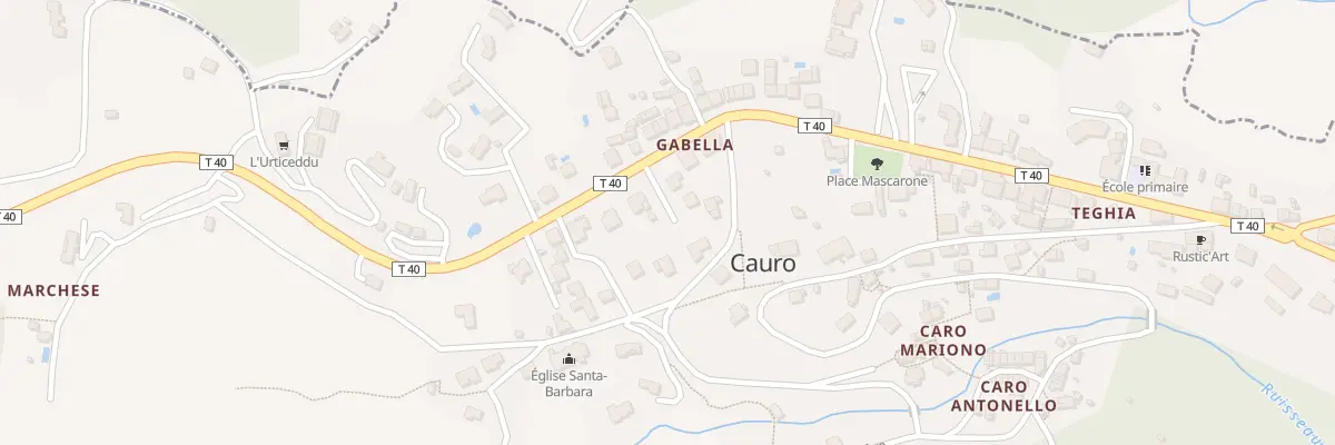 Plan du 5006 Gabella à Cauro