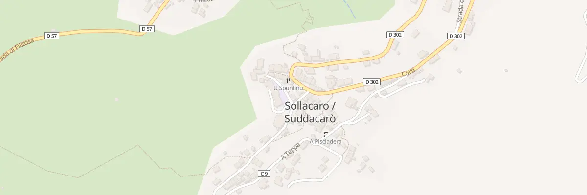 Plan du 5080 Piazza d’Olmo à Sollacaro