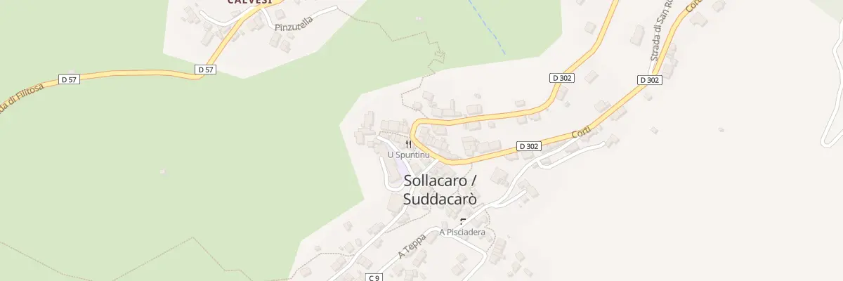 Plan du 5075 Panconi à Sollacaro