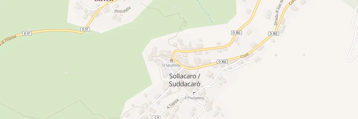 Plan du 5076 Panconi à Sollacaro