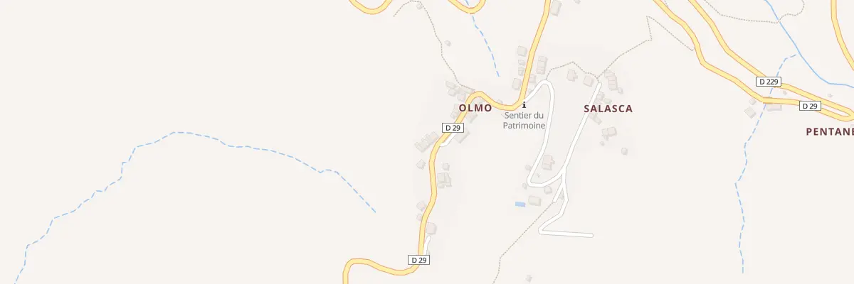 Plan du 5040 Olmo à Peri