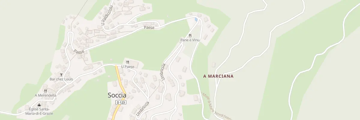Plan du 5181 Perolingo à Soccia