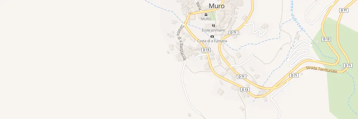 Plan du 5129 Bertellacce à Muro