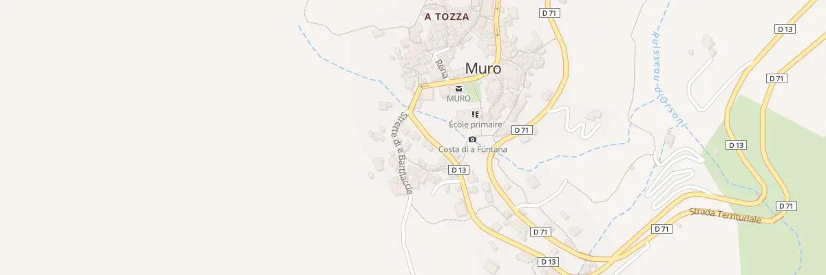 Plan du 5117 Bertellacce à Muro