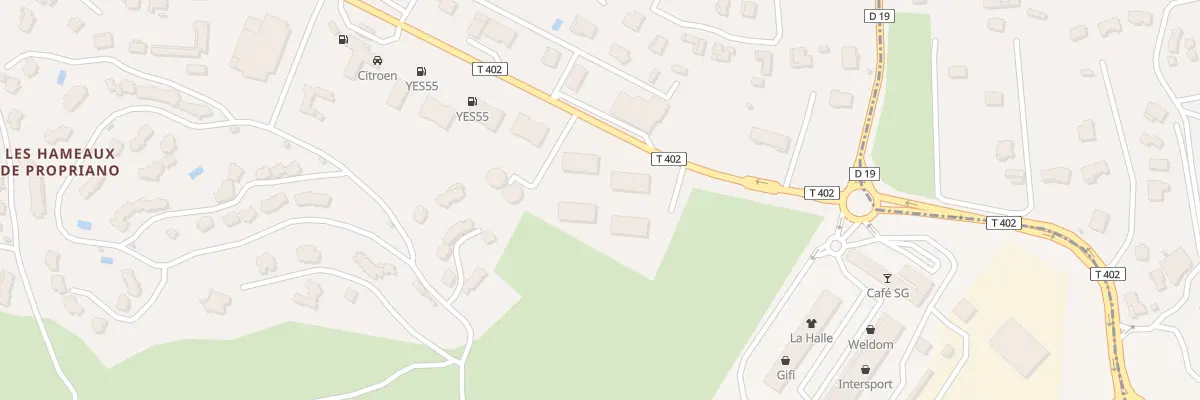 Plan du 170F Res les Jardins Saint Joseph à Propriano