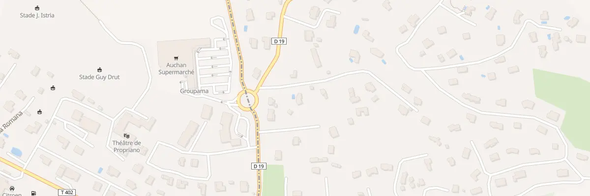 Plan du 5001 Les Clairieres de Trevole à Viggianello