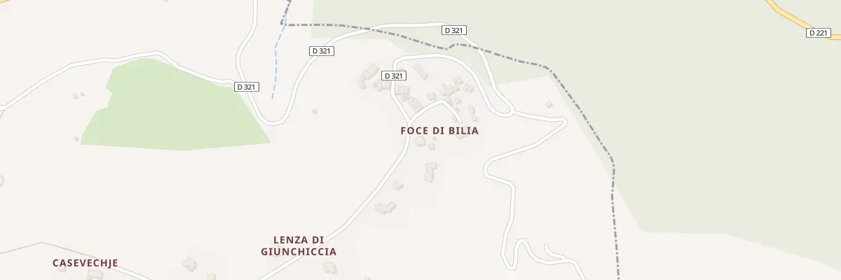 Plan du 5041 Foce Di Bilia à Bilia
