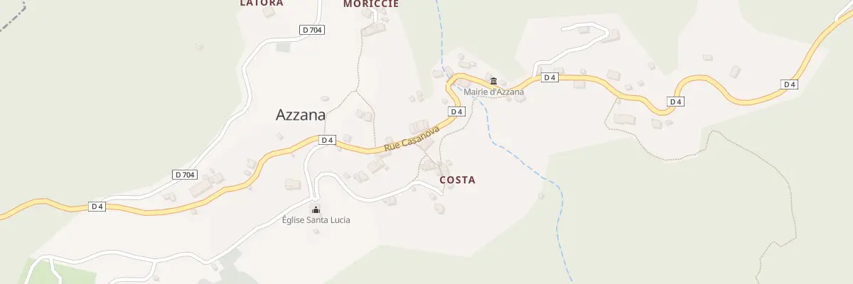 Plan du 5058 Azzana à Azzana