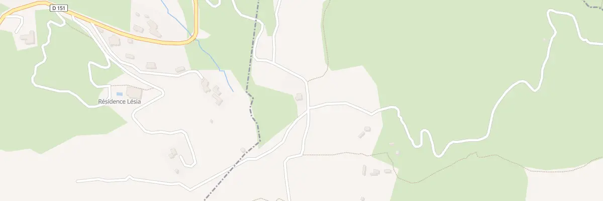 Plan du 5607 Saline à Santa-Reparata-di-Balagna
