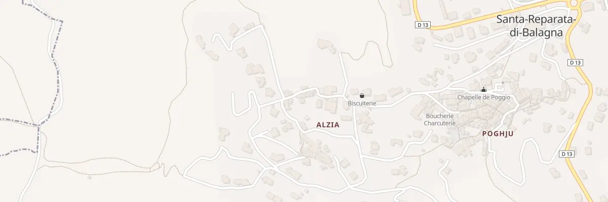 Plan du 5041 Alzia à Santa-Reparata-di-Balagna