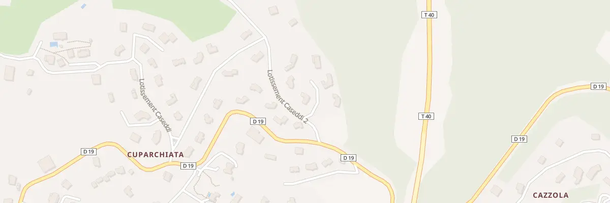 Plan du 5103 Cuparchiata à Viggianello