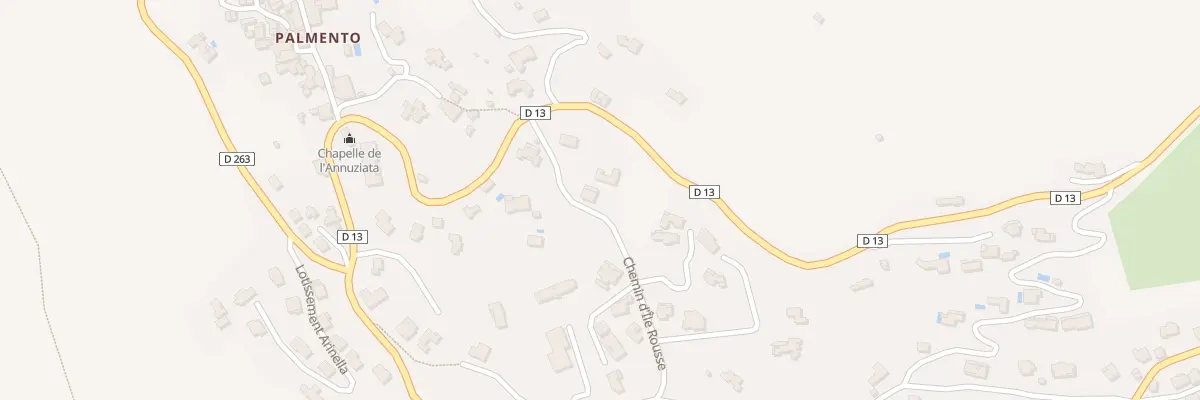 Plan du 5453 Contrella à Santa-Reparata-di-Balagna