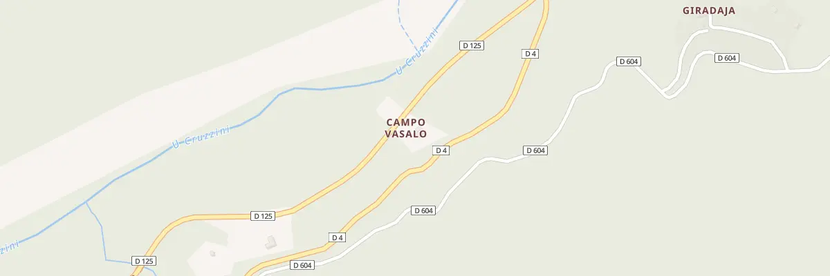 Plan du 5113 Campo Vasalo à Azzana