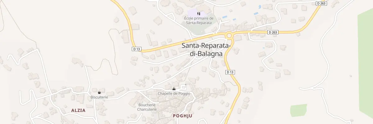 Plan du 5067 Poggio à Santa-Reparata-di-Balagna