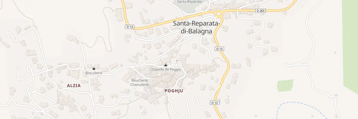 Plan du 5078 Poggio à Santa-Reparata-di-Balagna