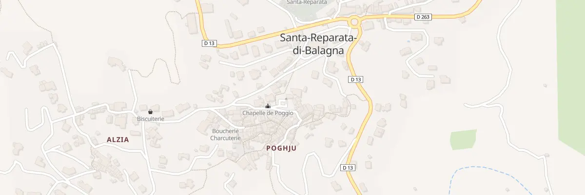 Plan du 5079 Poggio à Santa-Reparata-di-Balagna