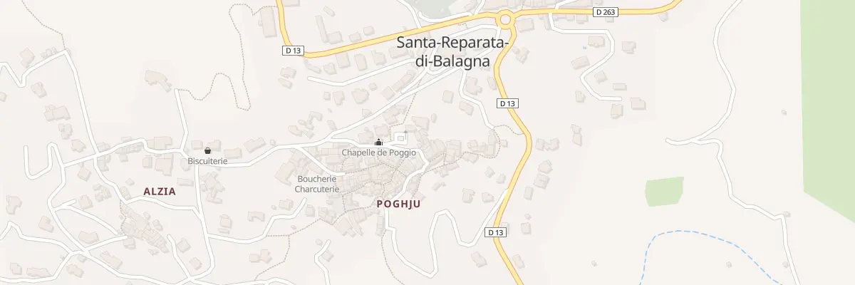 Plan du 5228 Poggio à Santa-Reparata-di-Balagna