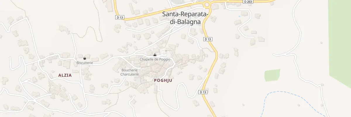 Plan du 532 Fontana Orca à Santa-Reparata-di-Balagna