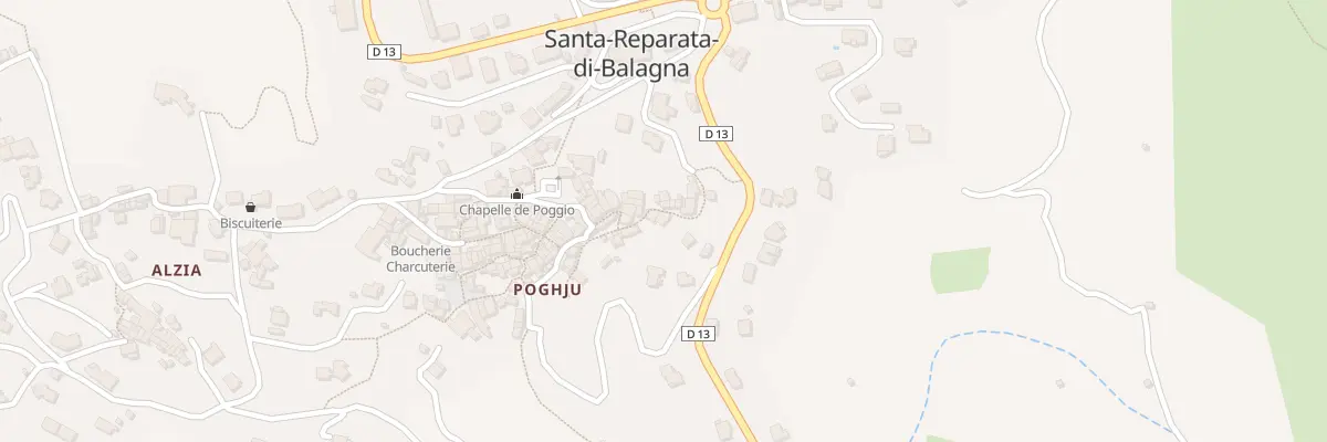 Plan du 5493 Poggio à Santa-Reparata-di-Balagna
