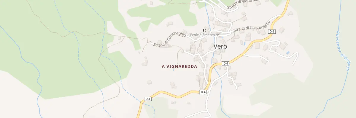 Plan du 6026 Orsonajo à Vero