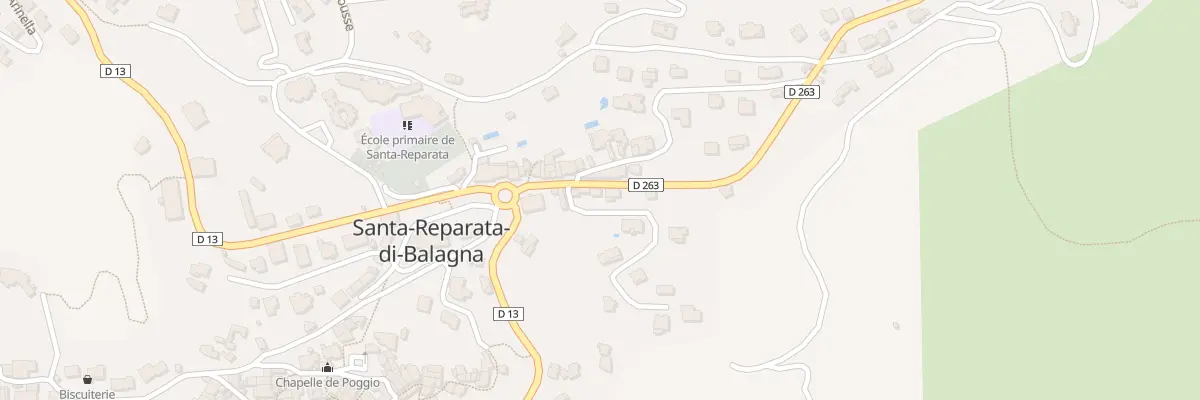 Plan du 5380 Valdo Al Santo à Santa-Reparata-di-Balagna