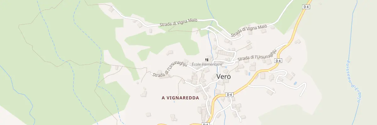 Plan du 5009 Orsonajo à Vero