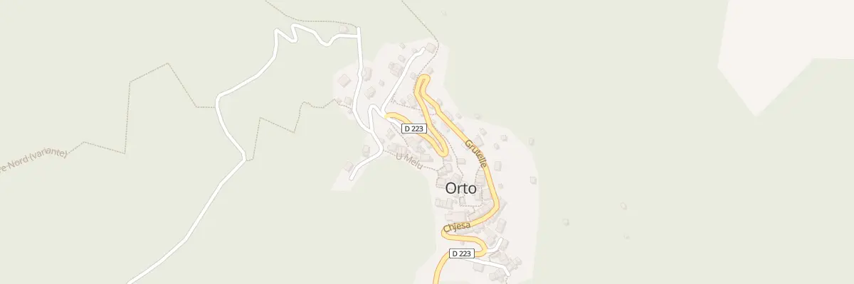 Plan du 5023 Melo à Orto