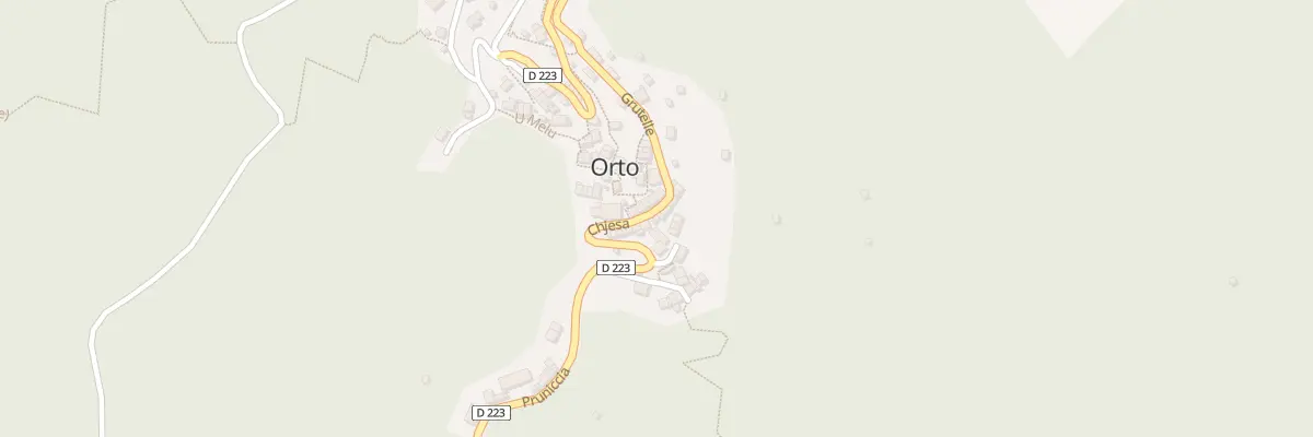 Plan du 5057 Daro à Orto