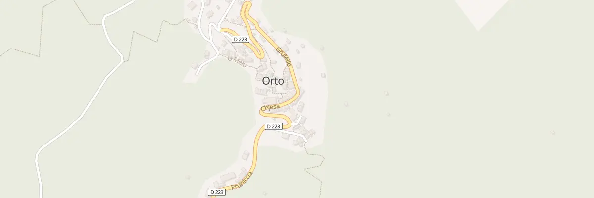 Plan du 5054 Orto à Orto