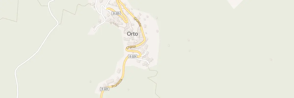 Plan du 5061 Orto à Orto