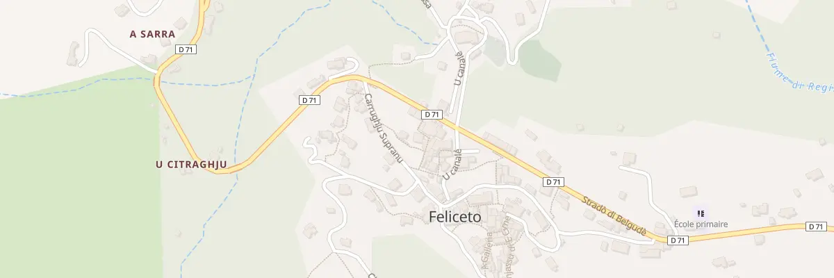 Plan du 4 Che Chjassu E 3 Loghje à Feliceto