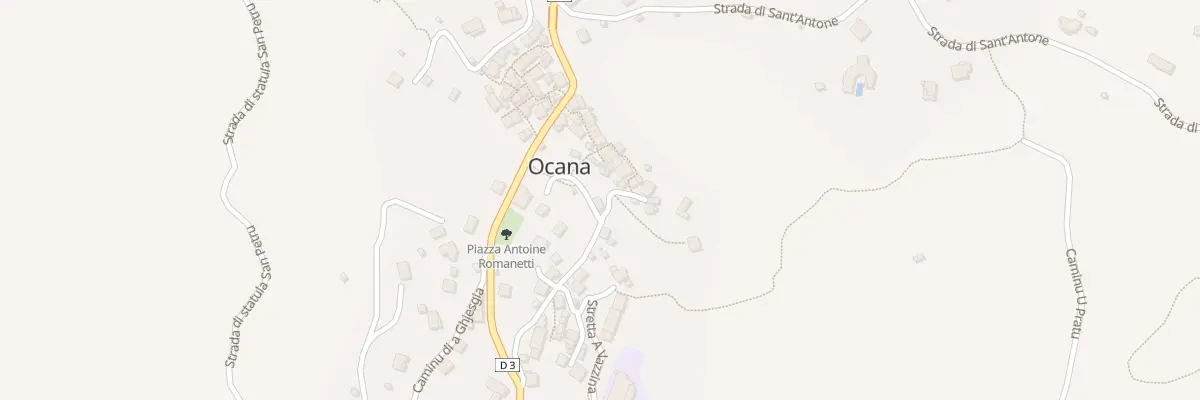Plan du 5135 Migliari à Ocana