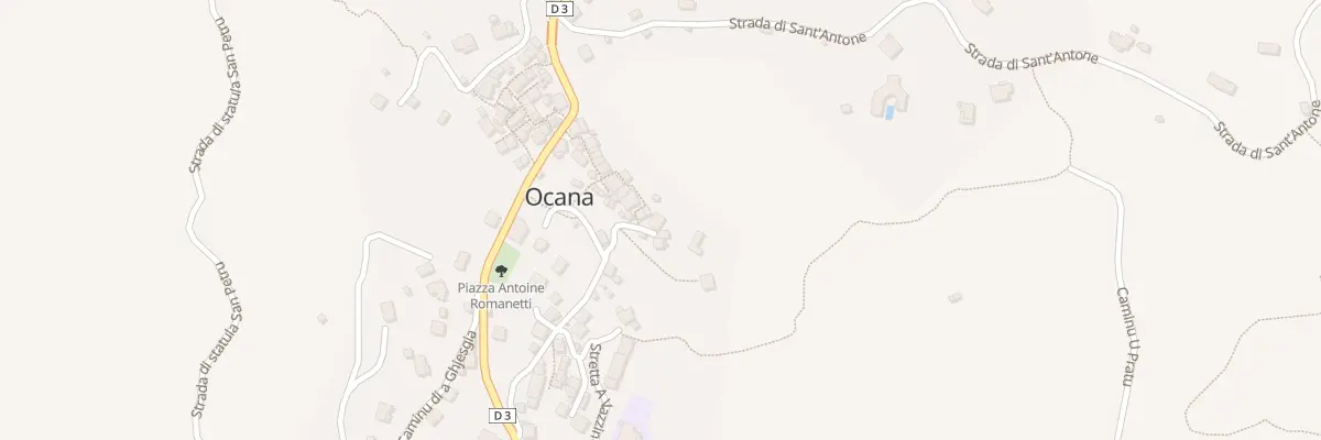 Plan du 5092 Mattenccio à Ocana