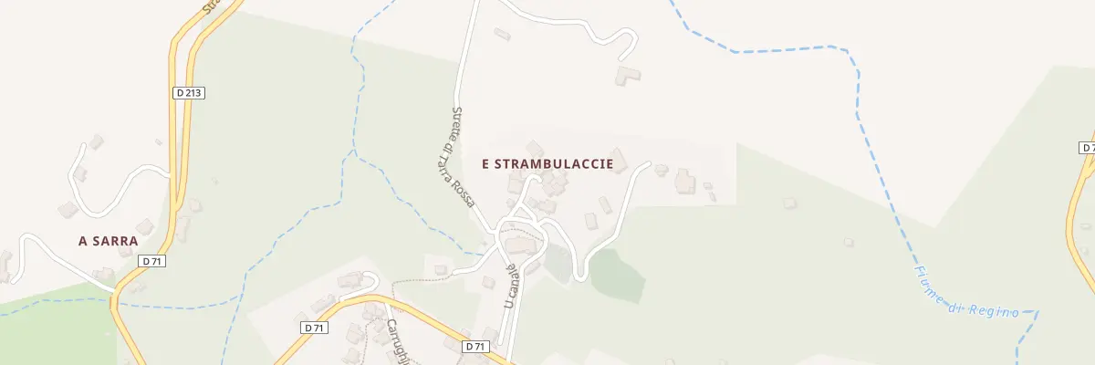 Plan du 10 Qua E Strambulaccie à Feliceto