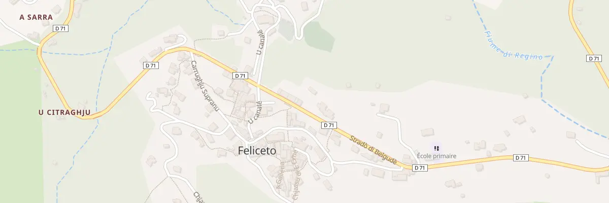 Plan du 5031B Feliceto à Feliceto